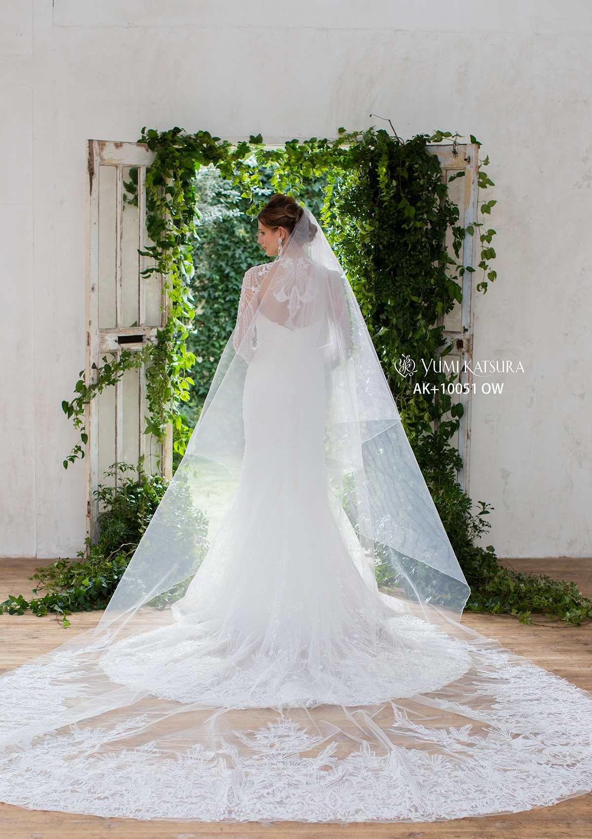 静岡市・富士市・沼津市のドレス専門店フィーノのウエディングドレス、桂由美AK-10051の画像６