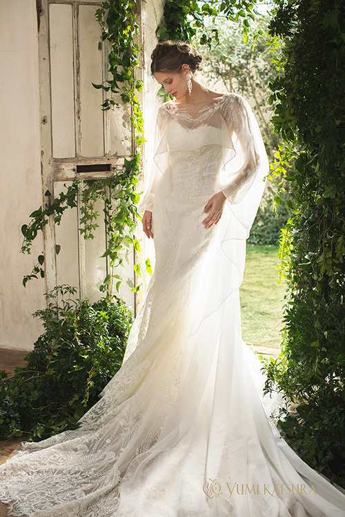 静岡市・富士市・沼津市のドレス専門店フィーノのウエディングドレス、桂由美AK-10051