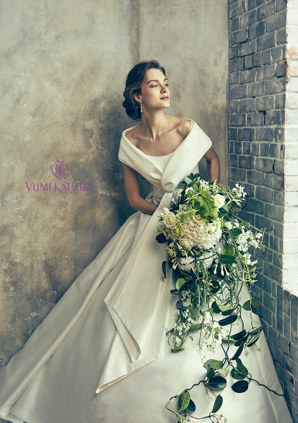 静岡市・富士市・沼津市のドレス専門店フィーノのウエディングドレス、桂由美AK-10901の画像１