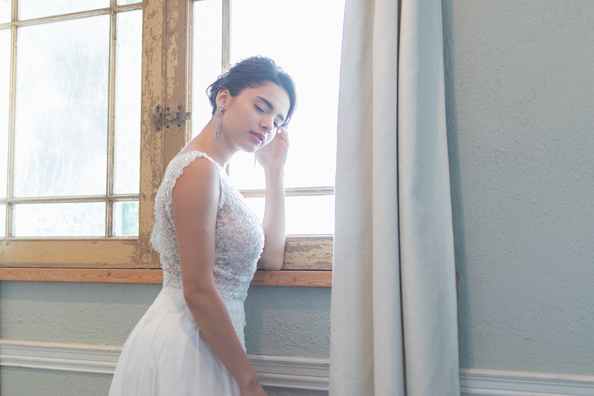 静岡市・富士市・沼津市のドレス専門店フィーノのウエディングドレス、GRANMANIE(グランマニエ)ELIDAの画像４