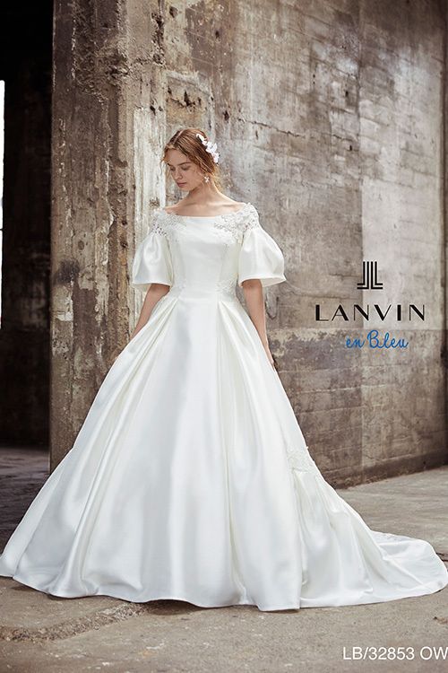 静岡市・富士市・沼津市のドレス専門店フィーノのウエディングドレス、LANVIN(ランバン)LB-32853