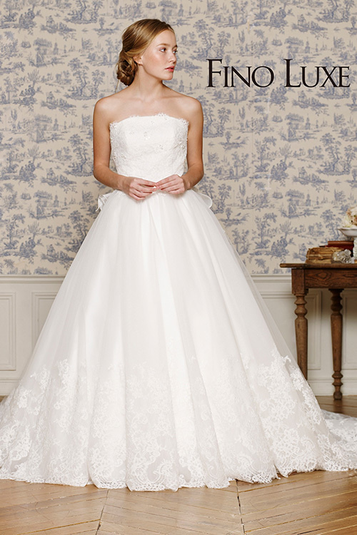 静岡市・富士市・沼津市のドレス専門店フィーノのウエディングドレス、FINO LUXE(フィーノリュクス)FL-34