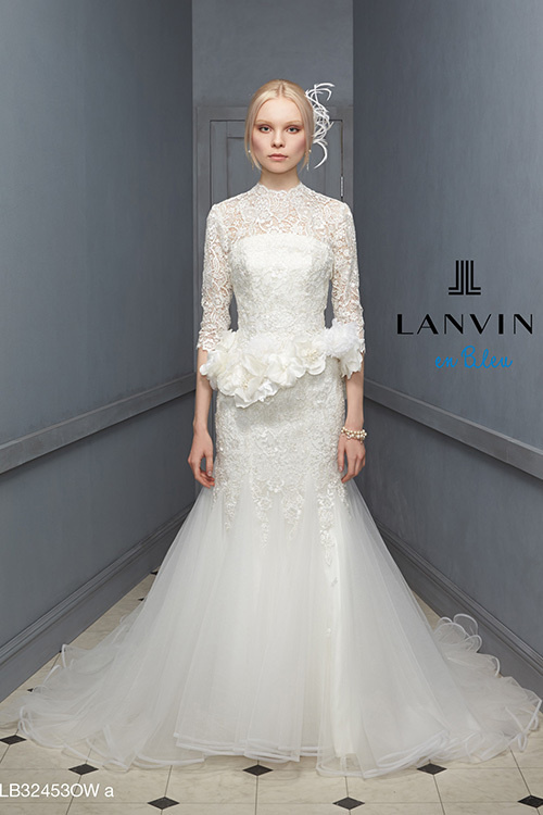 静岡市・富士市・沼津市のドレス専門店フィーノのウエディングドレス、LANVIN(ランバン)LB-32453