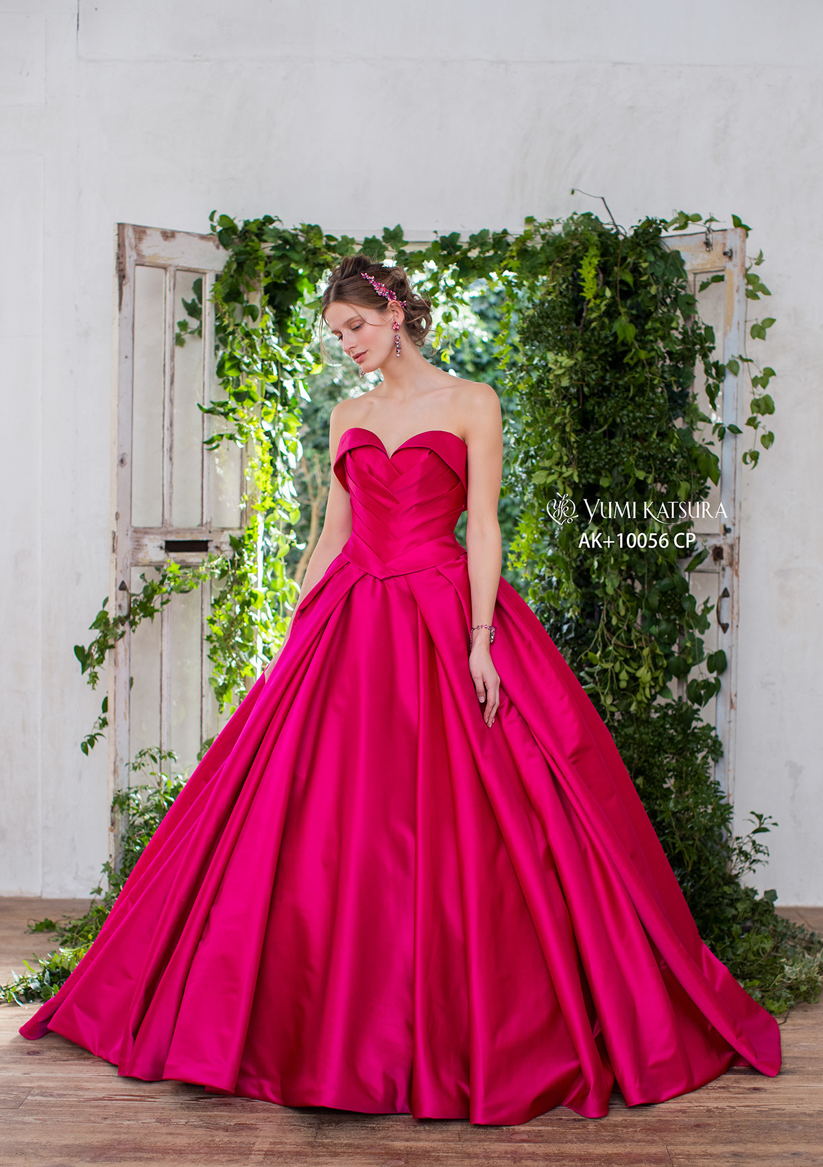 静岡市・富士市・沼津市のドレス専門店フィーノのカラードレス、桂由美AK-10056CPの画像１