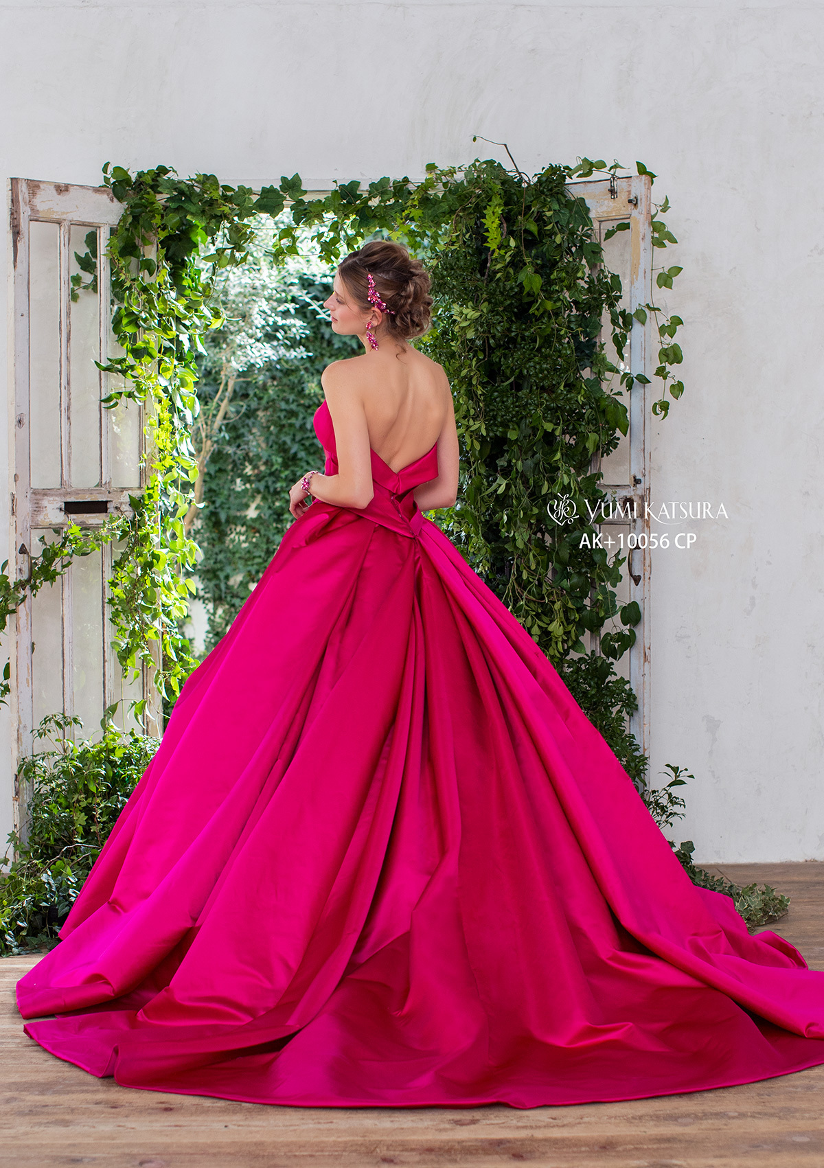 静岡市・富士市・沼津市のドレス専門店フィーノのカラードレス、桂由美AK-10056CPの画像２