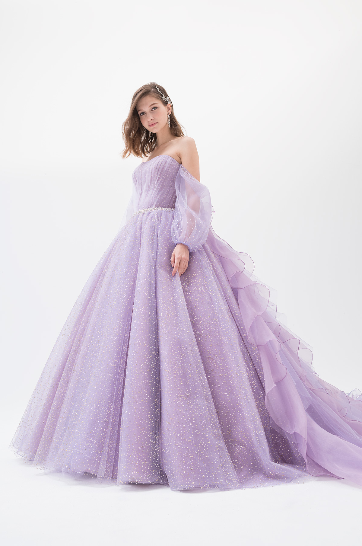 静岡市・富士市・沼津市のドレス専門店フィーノのカラードレス、イサムモリタPI-05PRの画像１