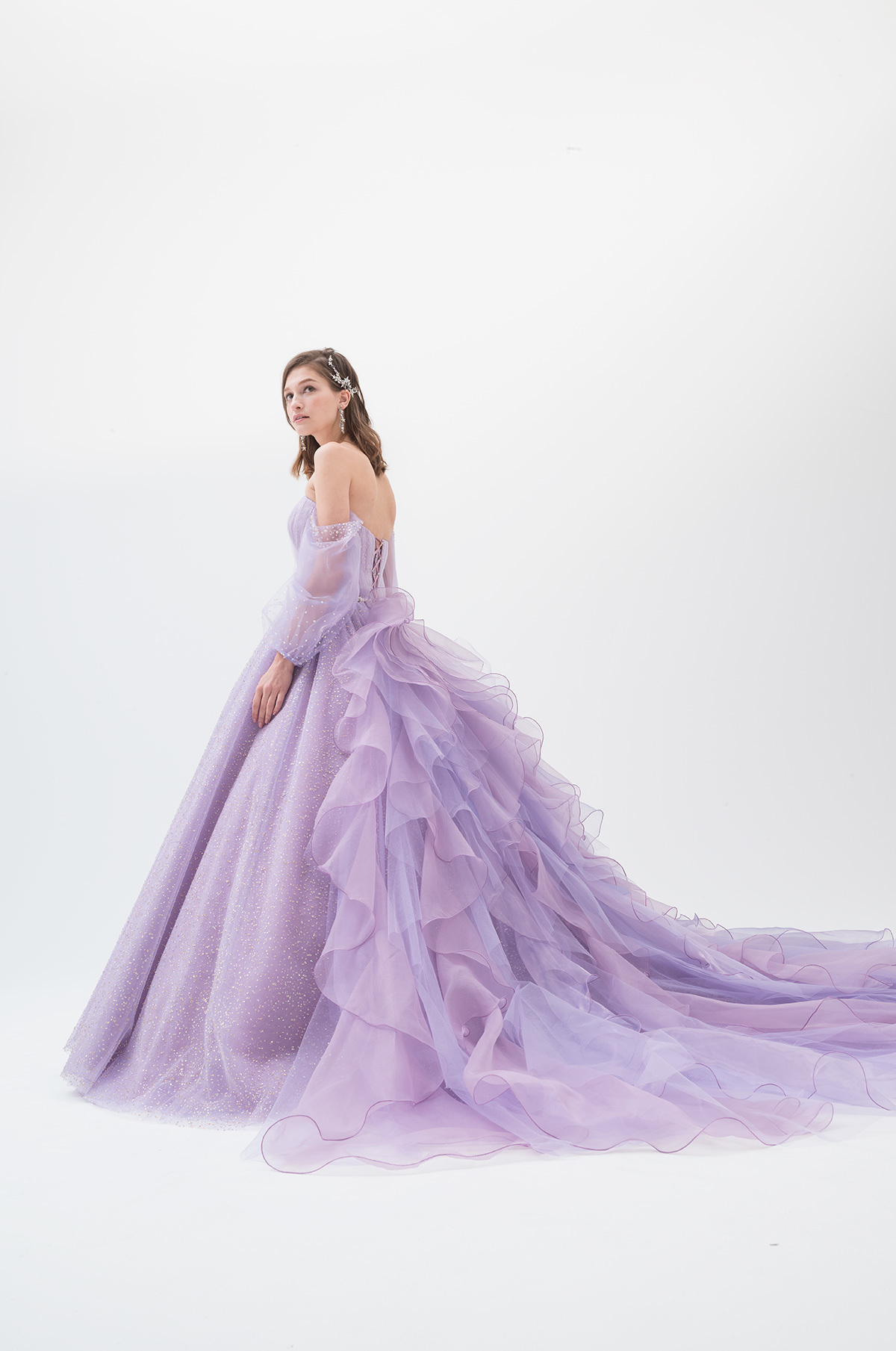 静岡市・富士市・沼津市のドレス専門店フィーノのカラードレス、イサムモリタPI-05PRの画像２