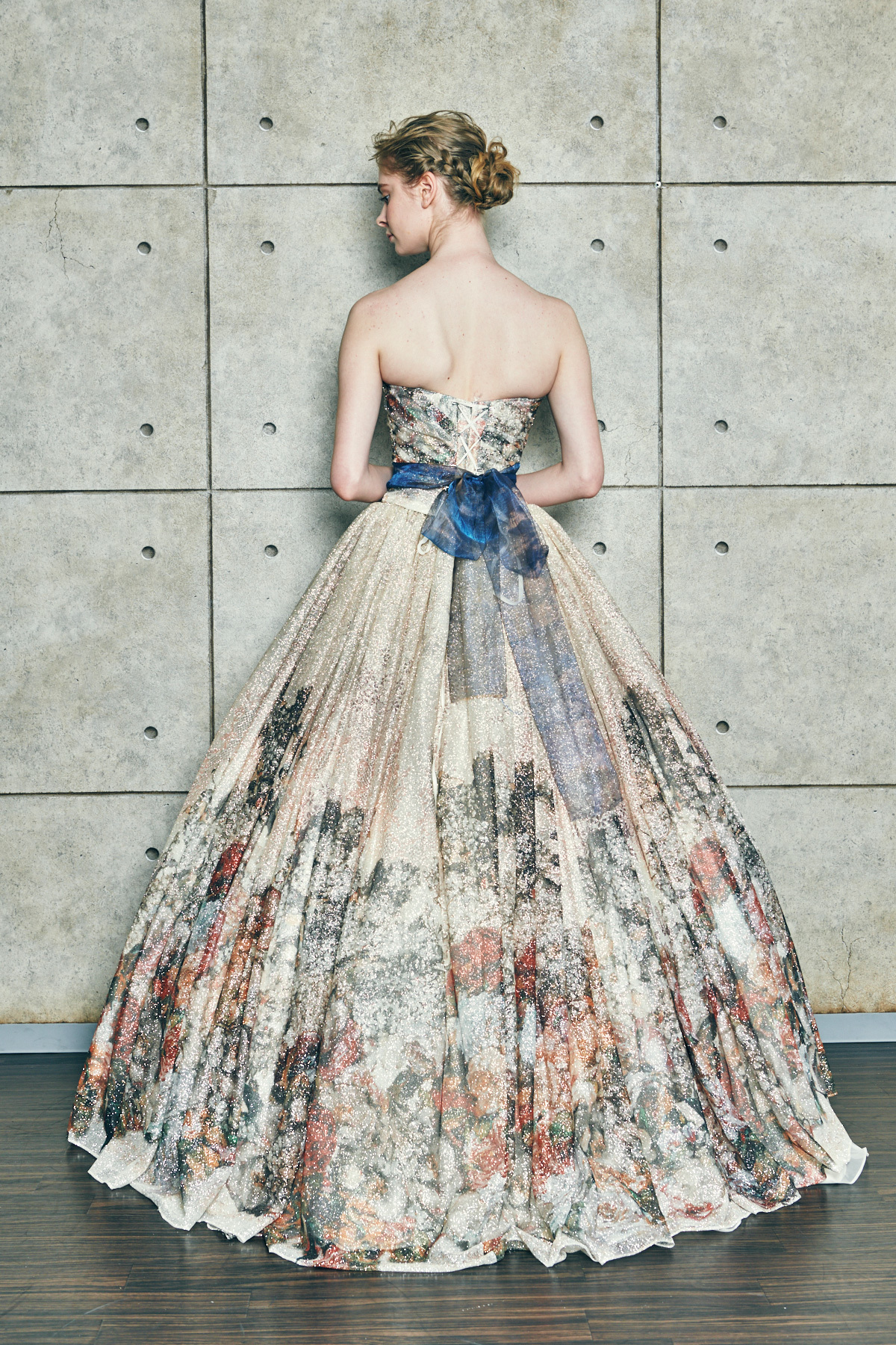 静岡市・富士市・沼津市のドレス専門店フィーノのカラードレス、FINO LUXE(フィーノリュクス)FL-52の画像２