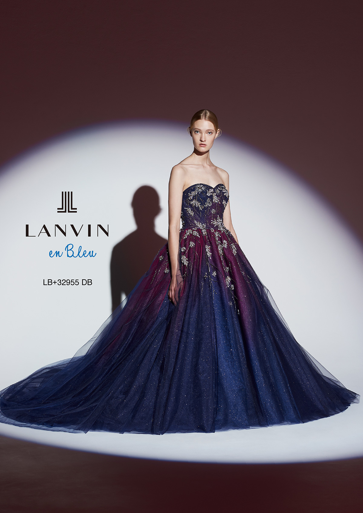 静岡市・富士市・沼津市のドレス専門店フィーノのカラードレス、LANVIN(ランバン)LB-32955NBの画像２