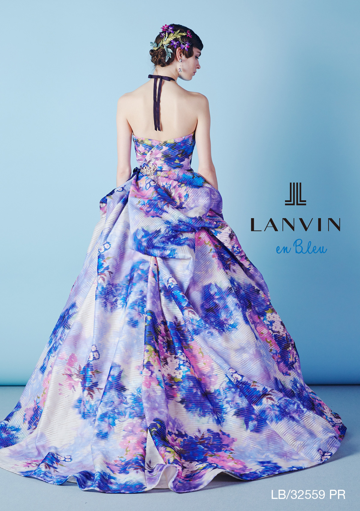 静岡市・富士市・沼津市のドレス専門店フィーノのカラードレス、LANVIN(ランバン)LB-32559PRの画像２