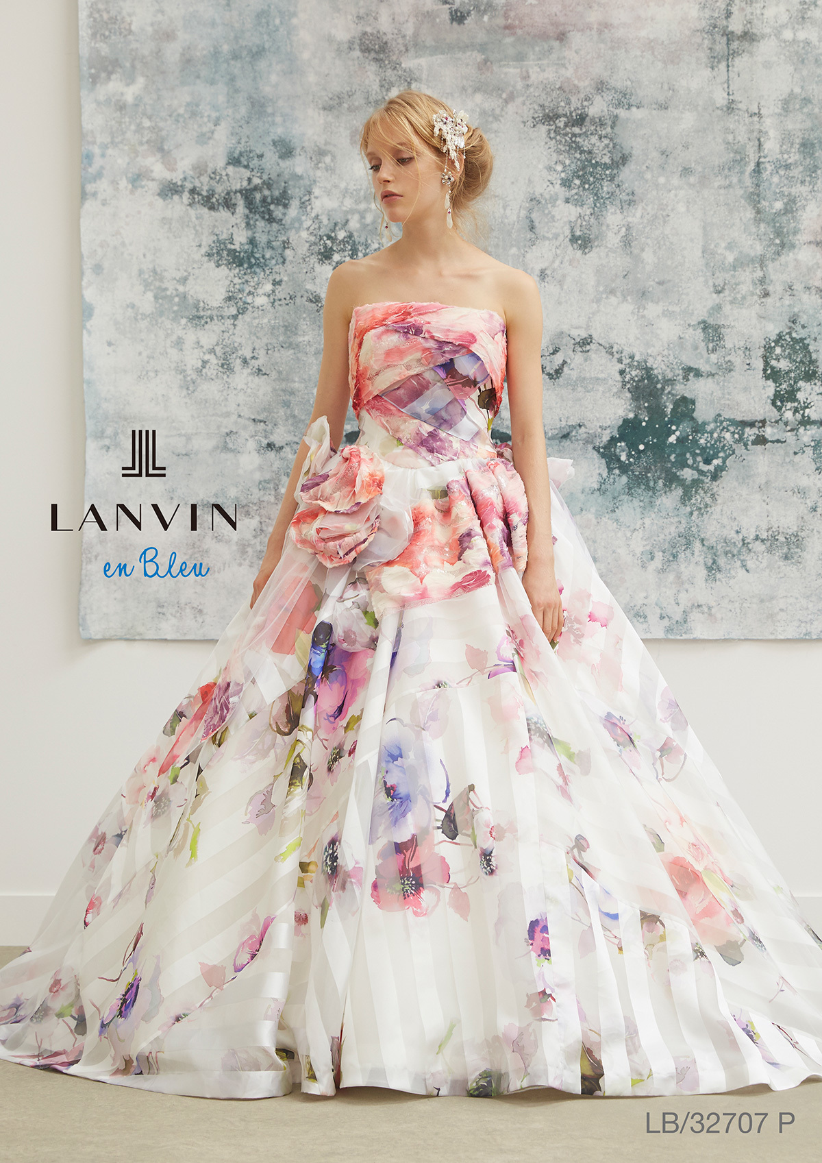 静岡市・富士市・沼津市のドレス専門店フィーノのカラードレス、LANVIN(ランバン)LB-32707の画像２