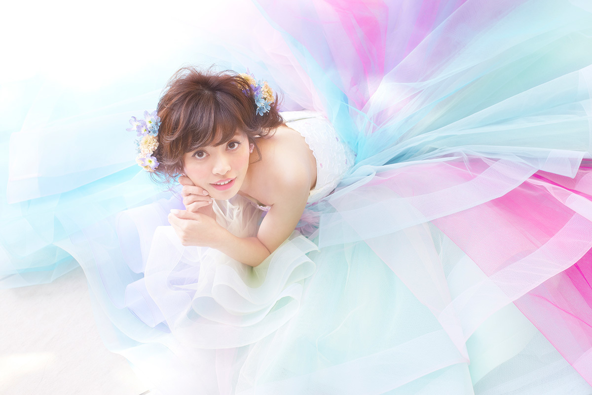 静岡市・富士市・沼津市のドレス専門店フィーノのカラードレス、THE HANY（ザ・ハニー）HY-47403（Chantal）の画像５