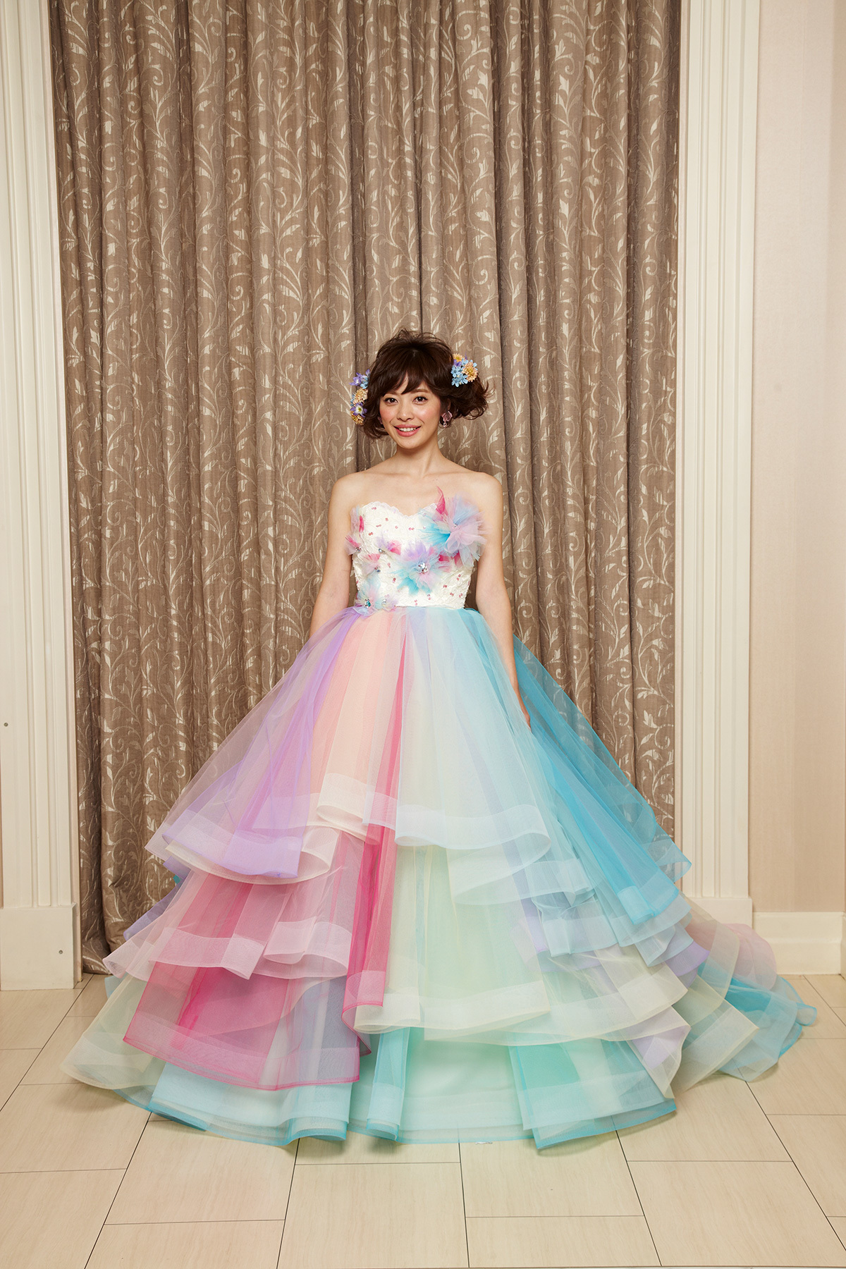 静岡市・富士市・沼津市のドレス専門店フィーノのカラードレス、THE HANY（ザ・ハニー）HY-47403（Chantal）の画像６