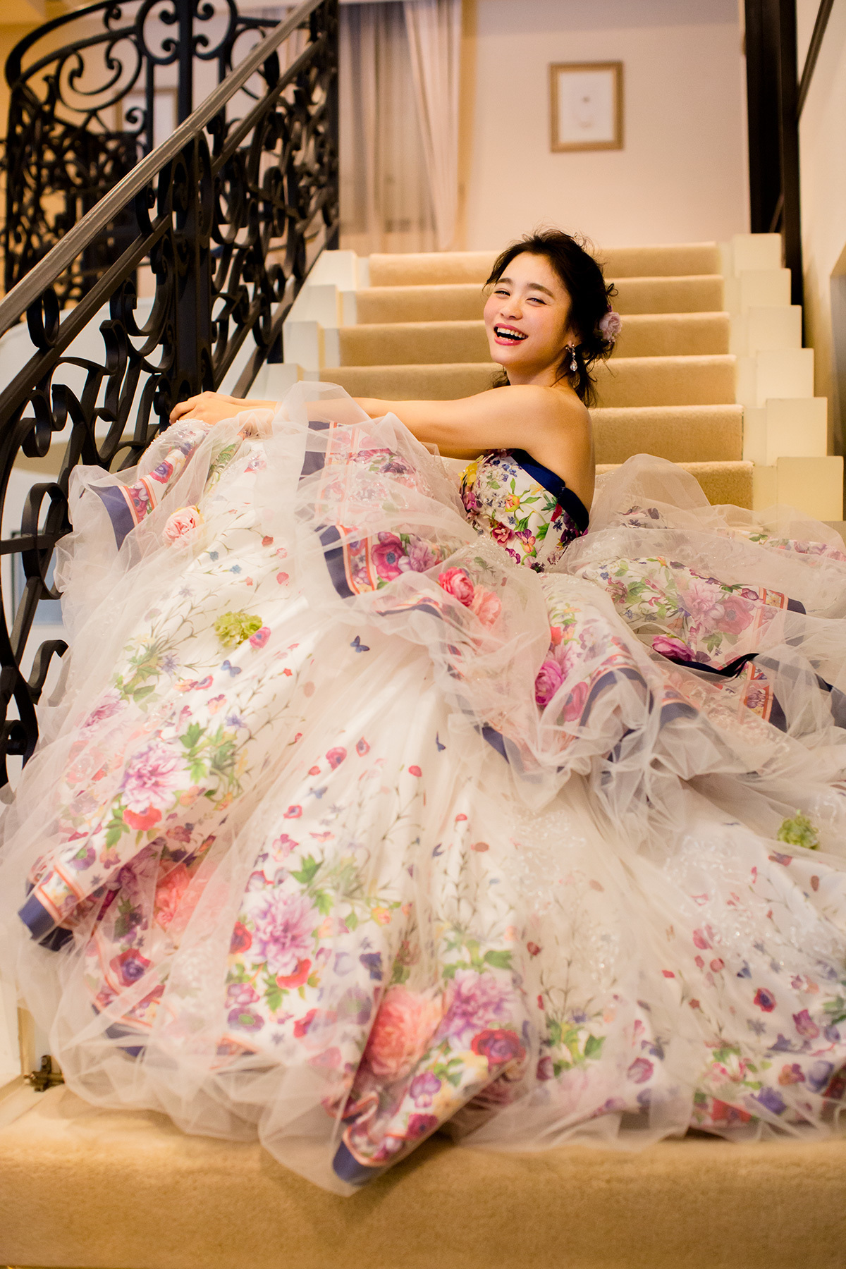 静岡市・富士市・沼津市のドレス専門店フィーノのカラードレス、THE HANY（ザ・ハニー）HY-47652（Liliane）の画像３