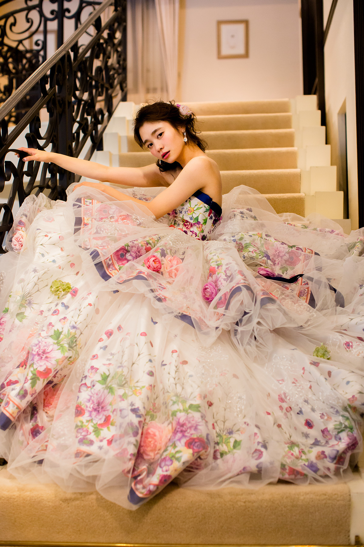 静岡市・富士市・沼津市のドレス専門店フィーノのカラードレス、THE HANY（ザ・ハニー）HY-47652（Liliane）の画像７