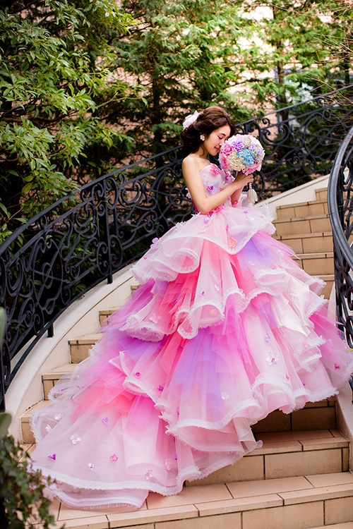 静岡市・富士市・沼津市のドレス専門店フィーノのカラードレス、THE HANY（ザ・ハニー）HY-47653（Sophie）P