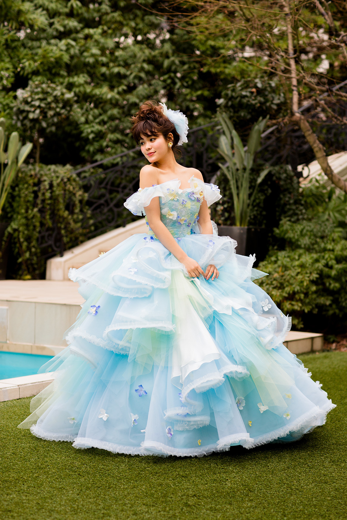 静岡市・富士市・沼津市のドレス専門店フィーノのカラードレス、THE HANY（ザ・ハニー）HY-47653（Sophie）Bの画像２