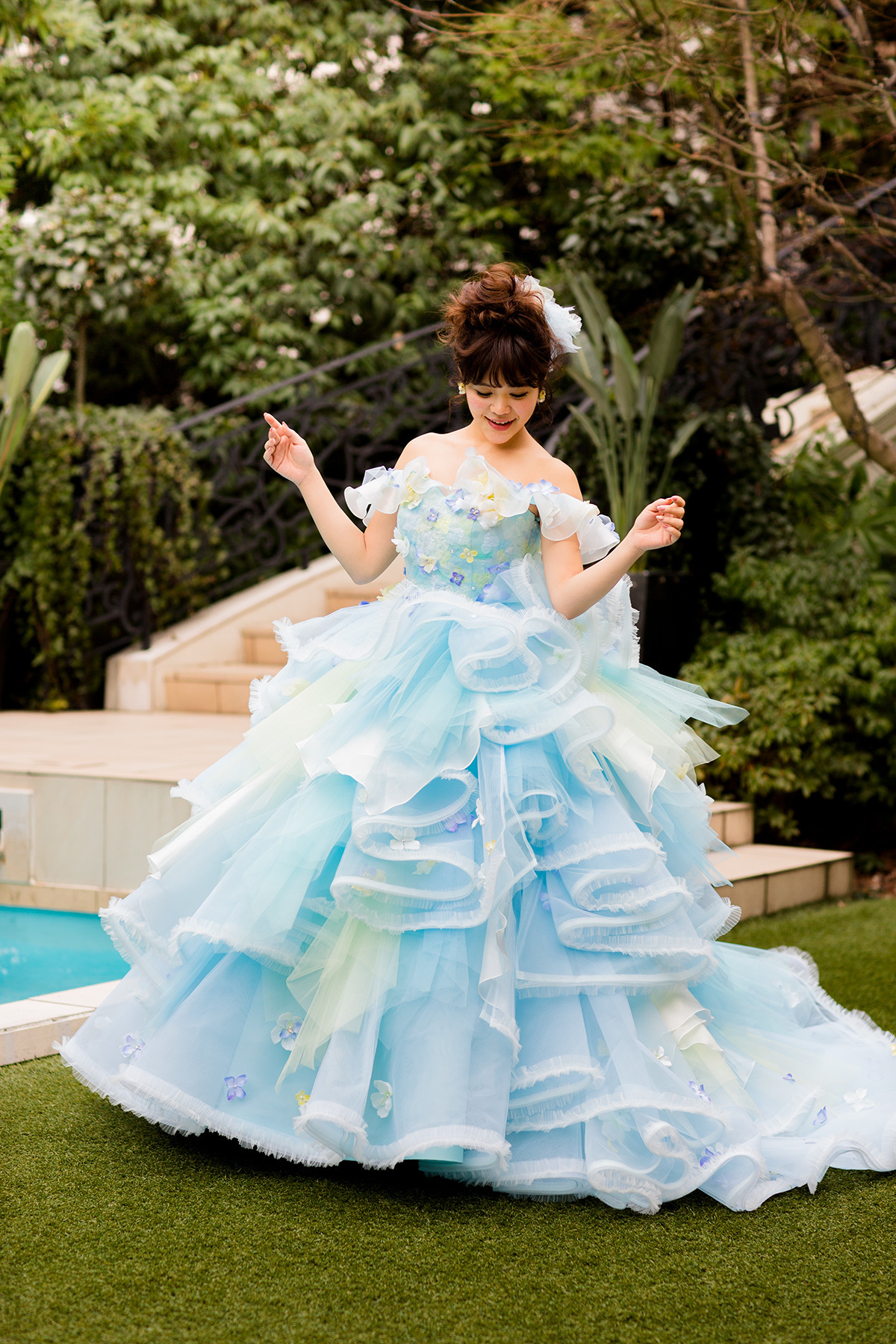 静岡市・富士市・沼津市のドレス専門店フィーノのカラードレス、THE HANY（ザ・ハニー）HY-47653（Sophie）Bの画像３