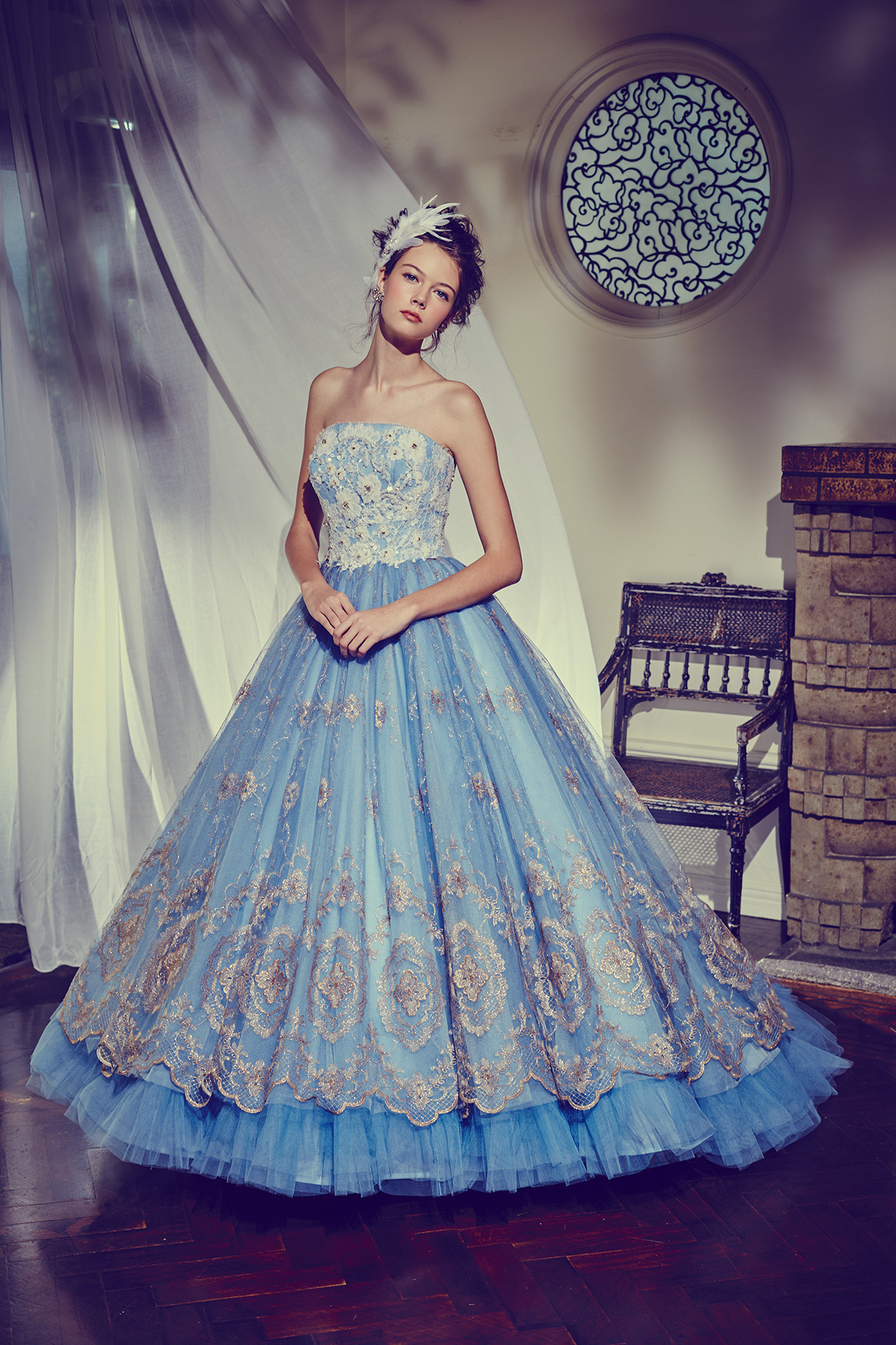 静岡市・富士市・沼津市のドレス専門店フィーノのカラードレス、GRACE CONTINENTAL（グレースコンチネンタル）GC-96755の画像１