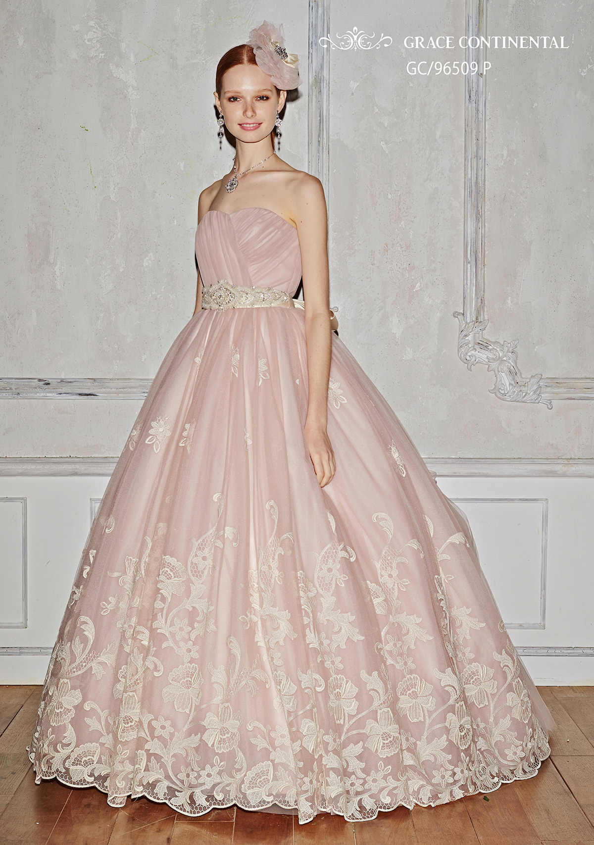 静岡市・富士市・沼津市のドレス専門店フィーノのカラードレス、GRACE CONTINENTAL（グレースコンチネンタル）GC-96509の画像１