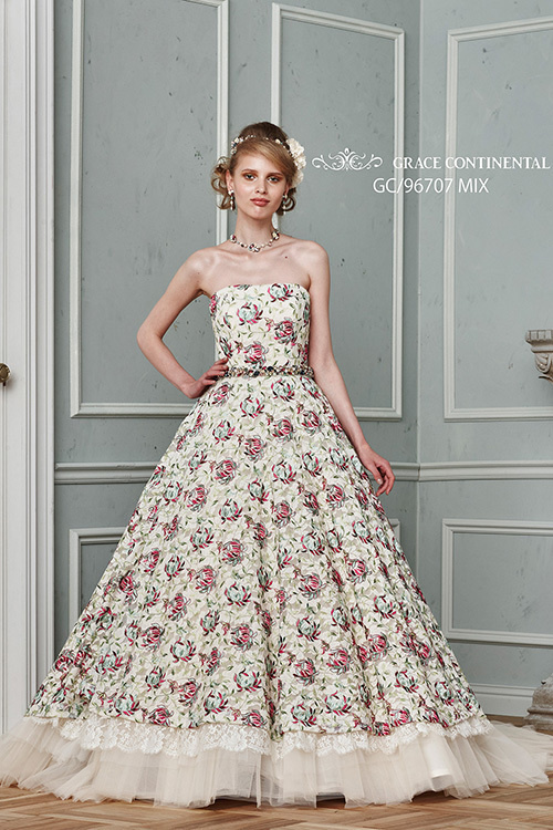 静岡市・富士市・沼津市のドレス専門店フィーノのカラードレス、GRACE CONTINENTAL（グレースコンチネンタル）GC-96707