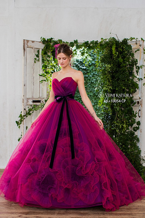 静岡市・富士市・沼津市のドレス専門店フィーノのカラードレス、AK-10054の画像