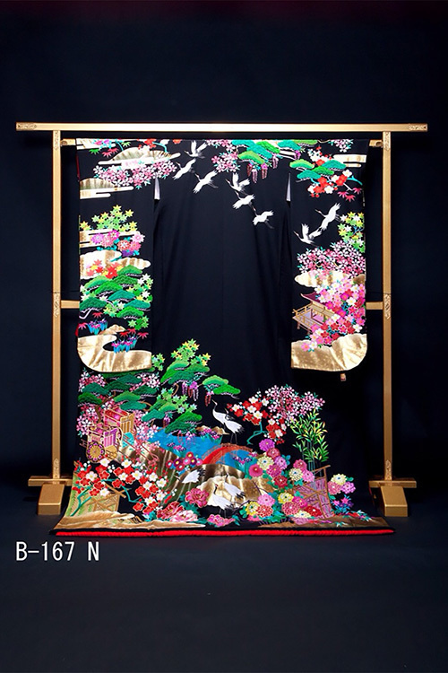 静岡市・富士市・沼津市のドレス専門店フィーノのその他の大振袖、B-167の画像