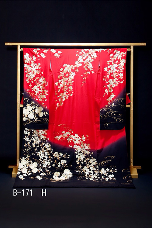 静岡市・富士市・沼津市のドレス専門店フィーノのその他の大振袖、B-171の画像