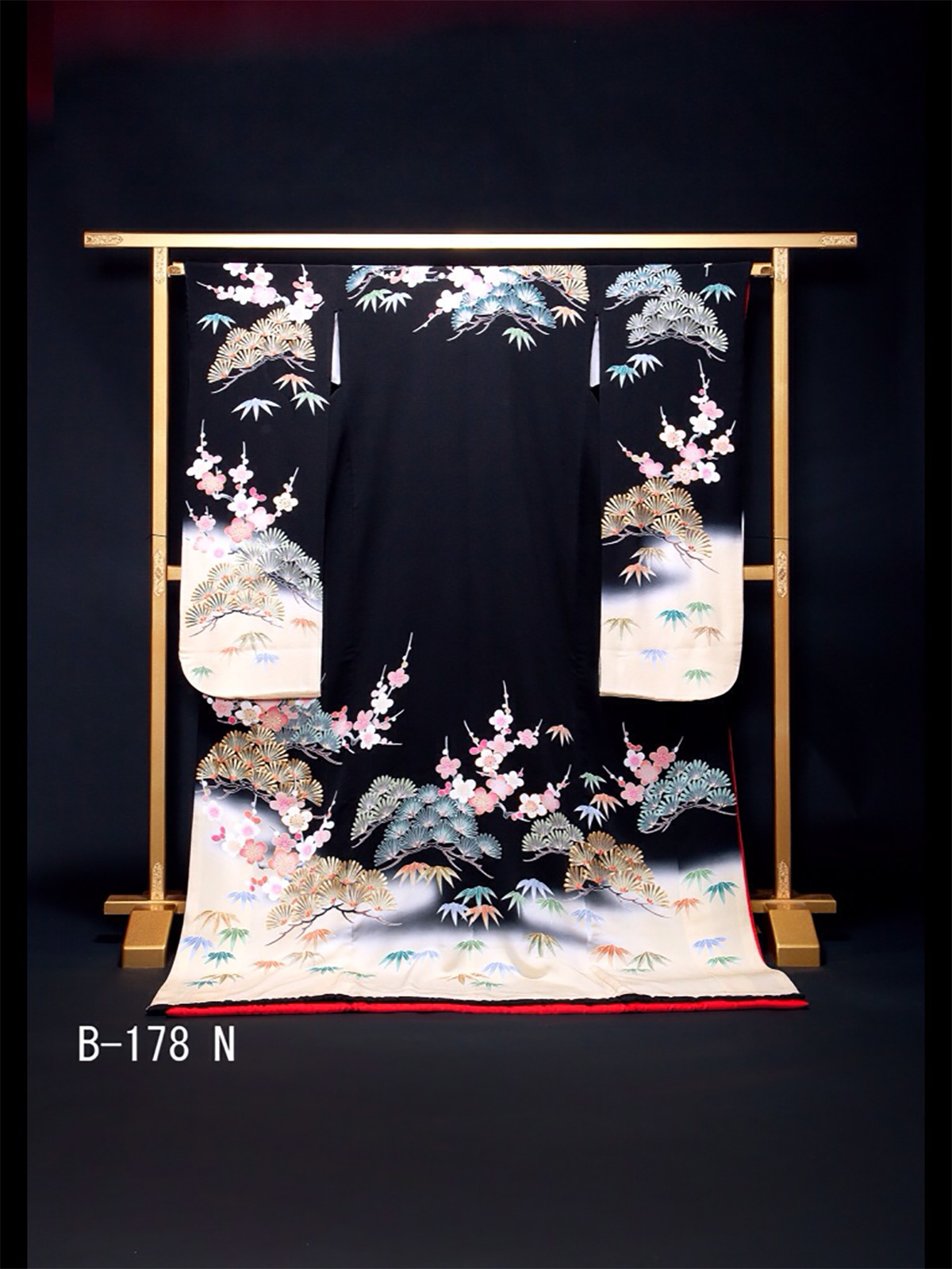 静岡市・富士市・沼津市のドレス専門店フィーノのその他の大振袖、B-178の画像