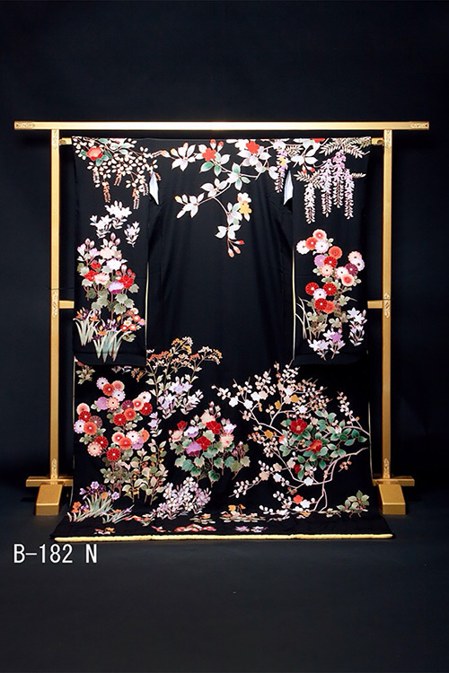 静岡市・富士市・沼津市のドレス専門店フィーノのその他の大振袖、B-182の画像