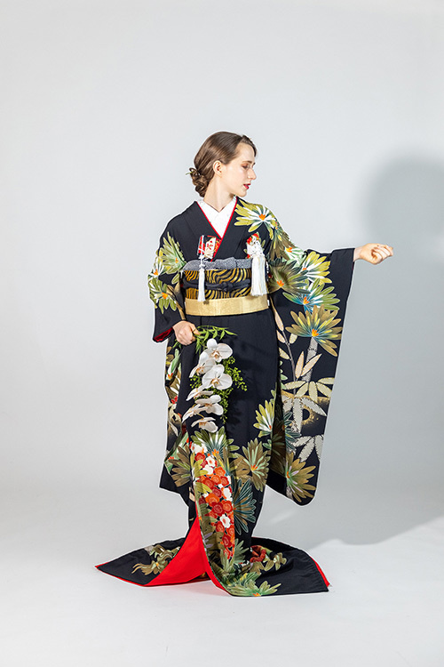 静岡市・富士市・沼津市のドレス専門店フィーノのその他の大振袖、B-165の画像