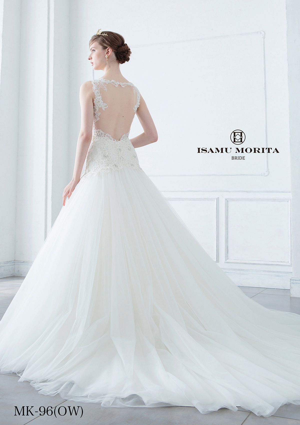 静岡市・富士市・沼津市のドレス専門店フィーノのウエディングドレス、MK-96(OW)の画像2