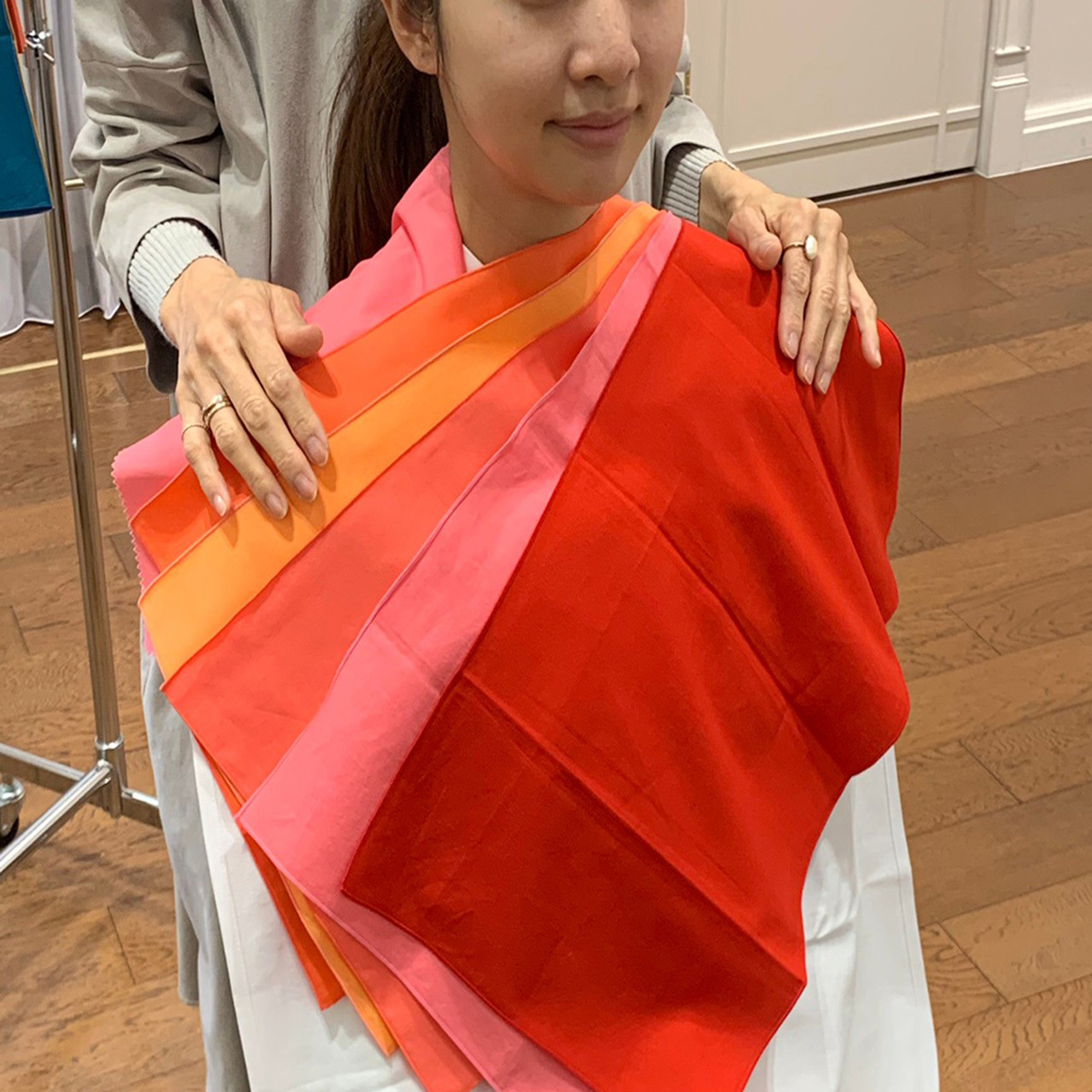 静岡のドレスショップ、フィーノのカラー診断inフィーノ静岡店のイメージ２