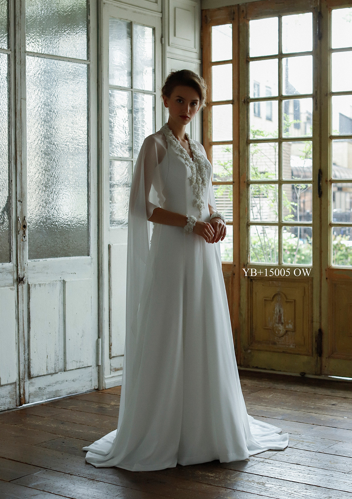 静岡市・富士市・沼津市のドレス専門店フィーノのウエディングドレス、桂由美YB-15005の画像1