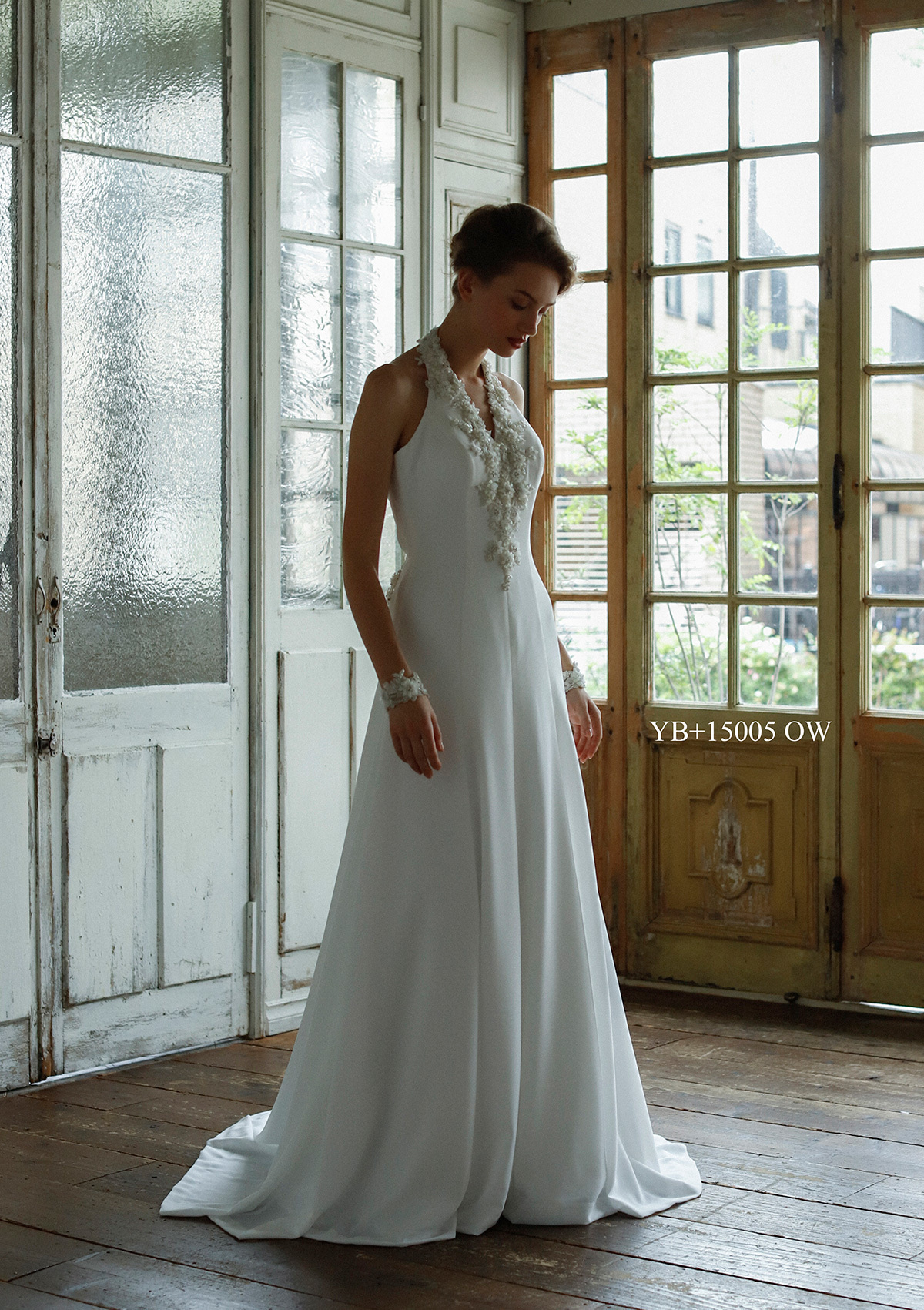 静岡市・富士市・沼津市のドレス専門店フィーノのウエディングドレス、桂由美YB-15005の画像2