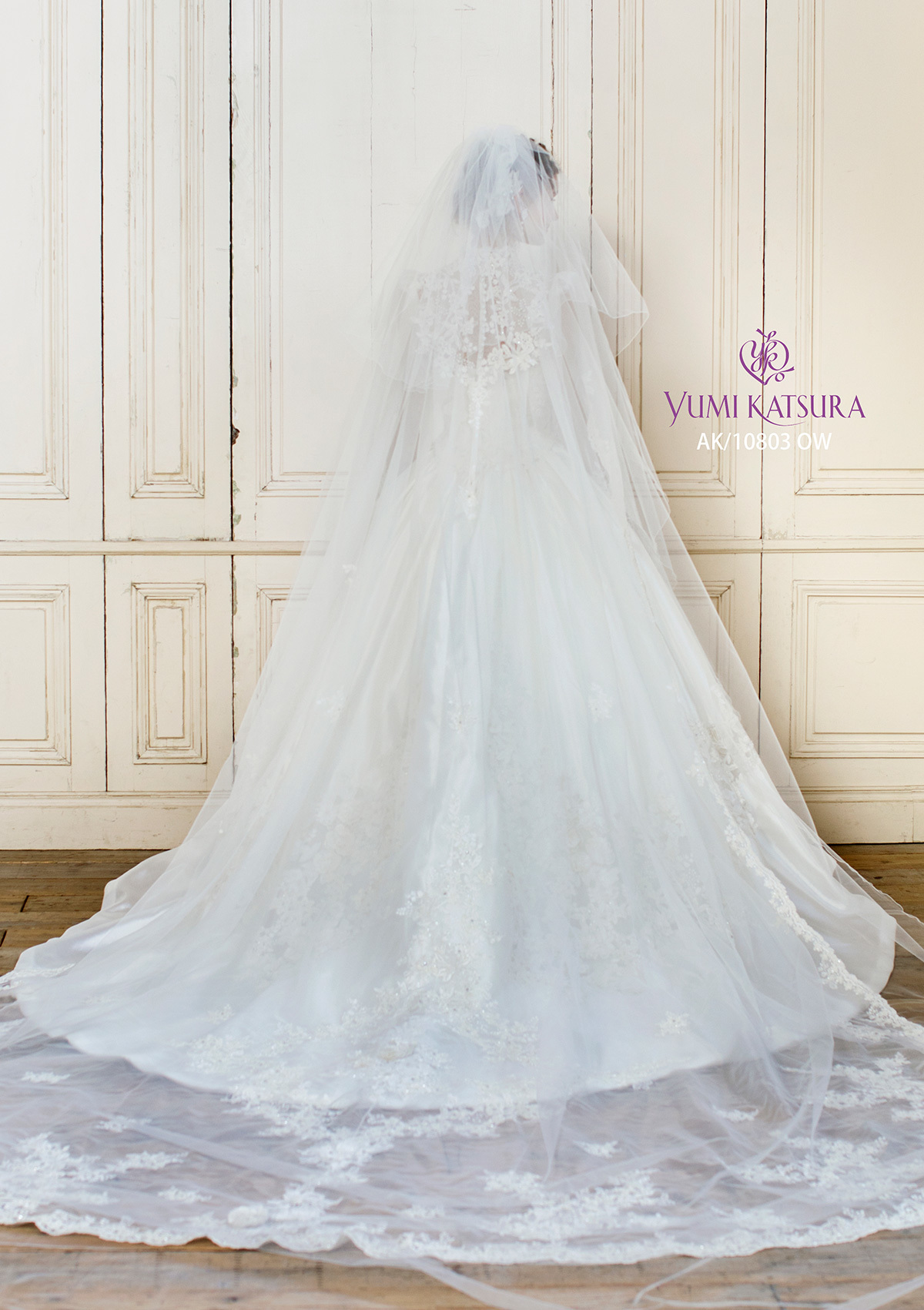 静岡市・富士市・沼津市のドレス専門店フィーノのウエディングドレス、桂由美AK-10803の画像4