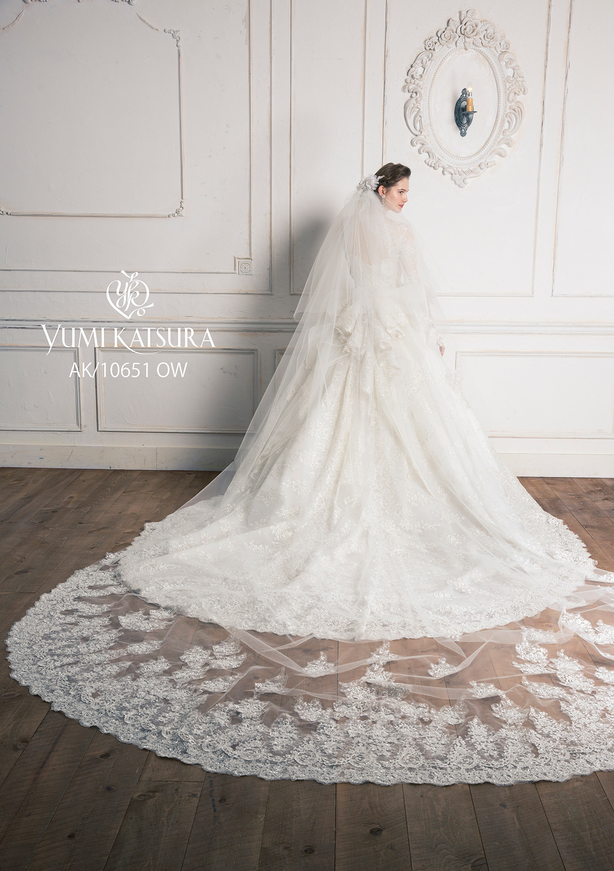 静岡市・富士市・沼津市のドレス専門店フィーノのウエディングドレス、桂由美AK-10651の画像2