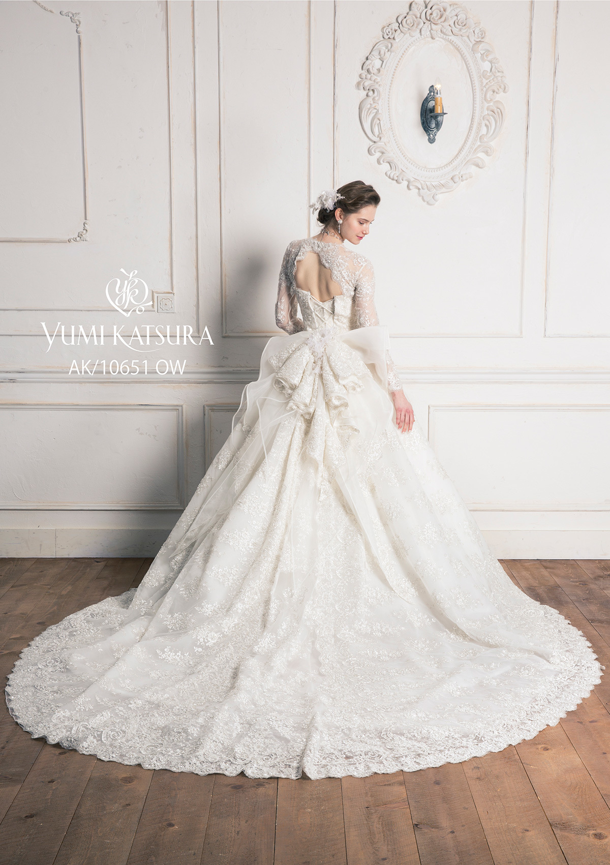 静岡市・富士市・沼津市のドレス専門店フィーノのウエディングドレス、桂由美AK-10651の画像3