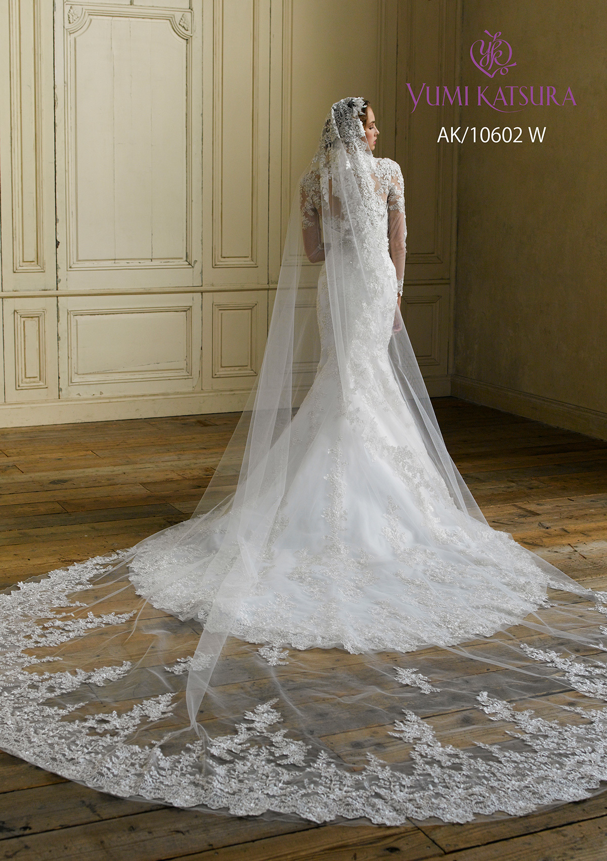静岡市・富士市・沼津市のドレス専門店フィーノのウエディングドレス、桂由美AK-10602の画像3