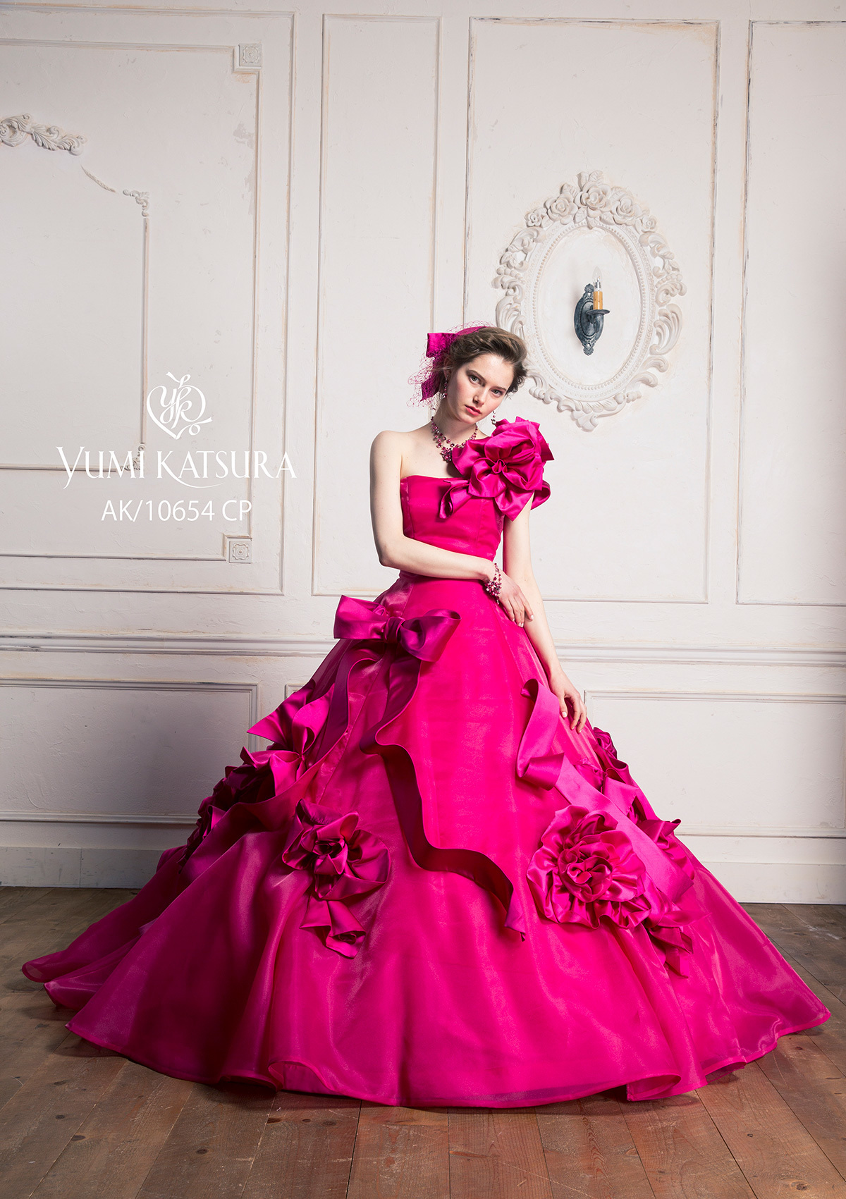 静岡市・富士市・沼津市のドレス専門店フィーノのカラードレス、桂由美AK-10654の画像1