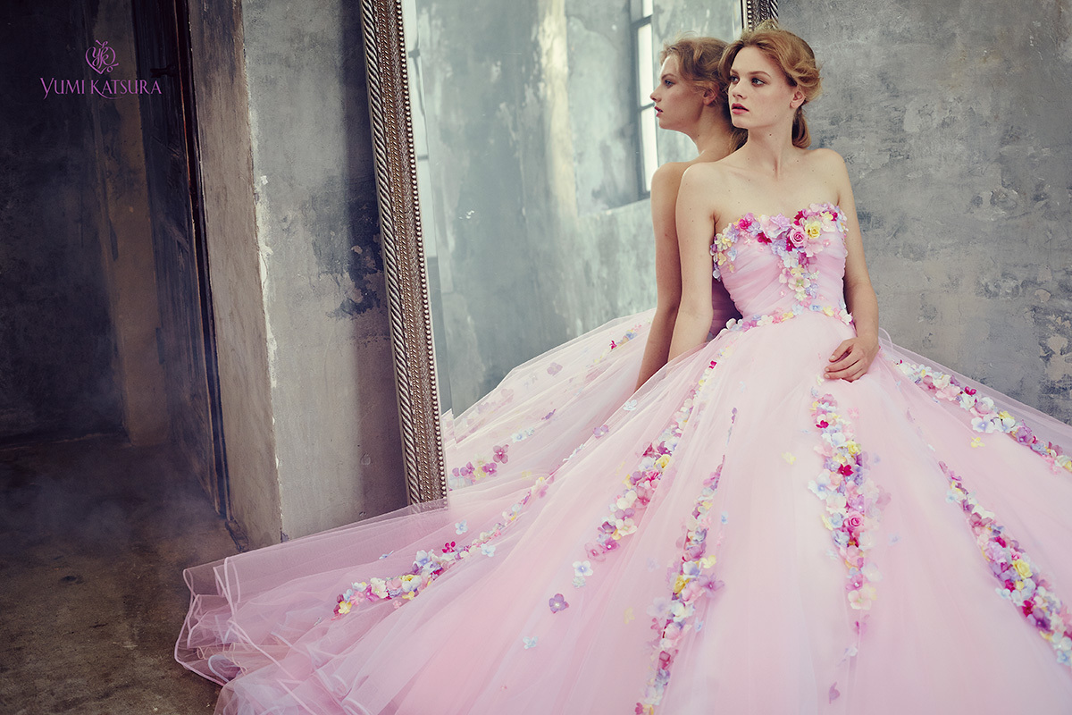 静岡市・富士市・沼津市のドレス専門店フィーノのカラードレス、桂由美AK-10504の画像4