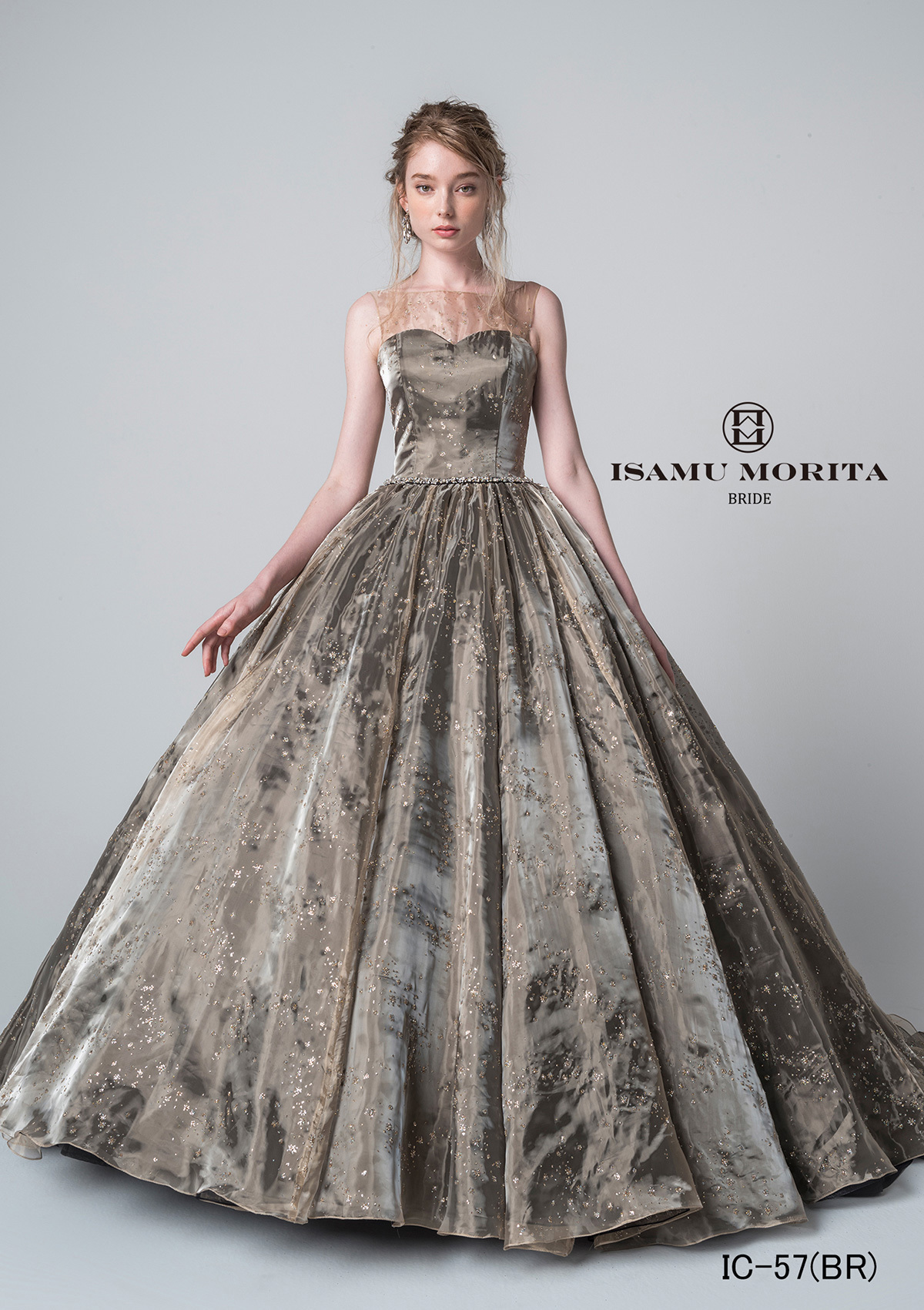 静岡市・富士市・沼津市のドレス専門店フィーノのカラードレス、イサムモリタIC-57の画像1
