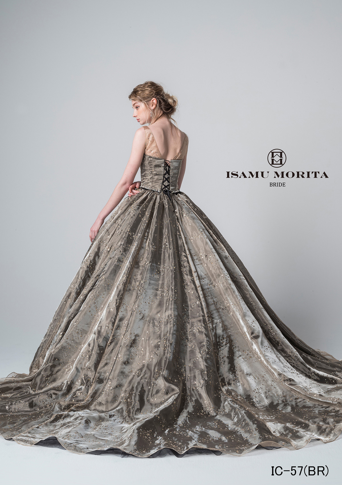 静岡市・富士市・沼津市のドレス専門店フィーノのカラードレス、イサムモリタIC-57の画像2