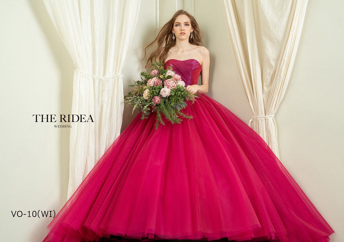 静岡市・富士市・沼津市のドレス専門店フィーノのカラードレス、イサムモリタVO-10の画像3