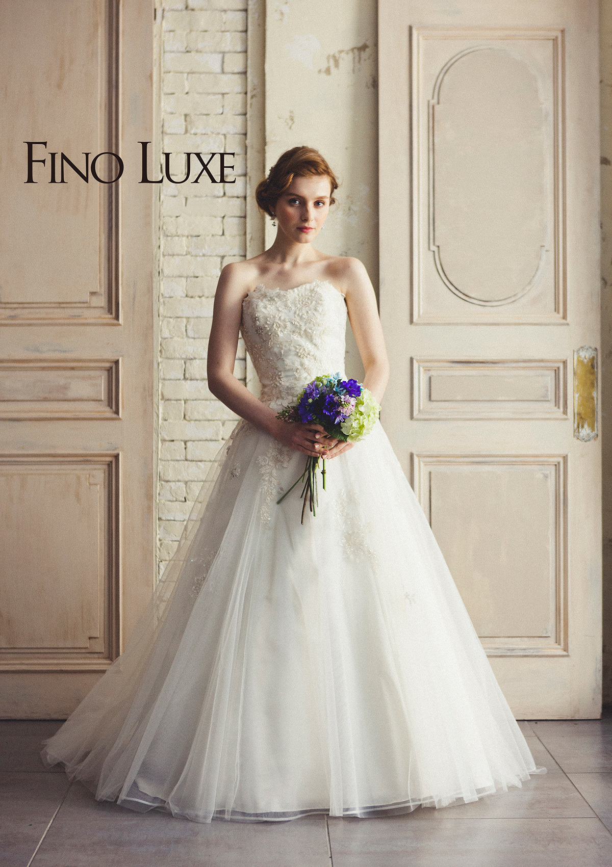 静岡市・富士市・沼津市のドレス専門店フィーノのウエディングドレス、フィーノリュクスFL-30の画像1