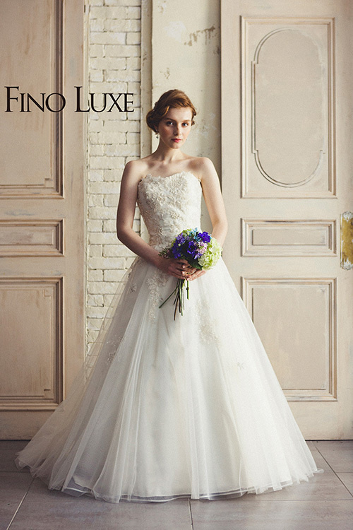静岡市・富士市・沼津市のドレス専門店フィーノのウエディングドレス、フィーノリュクスFL-30の画像