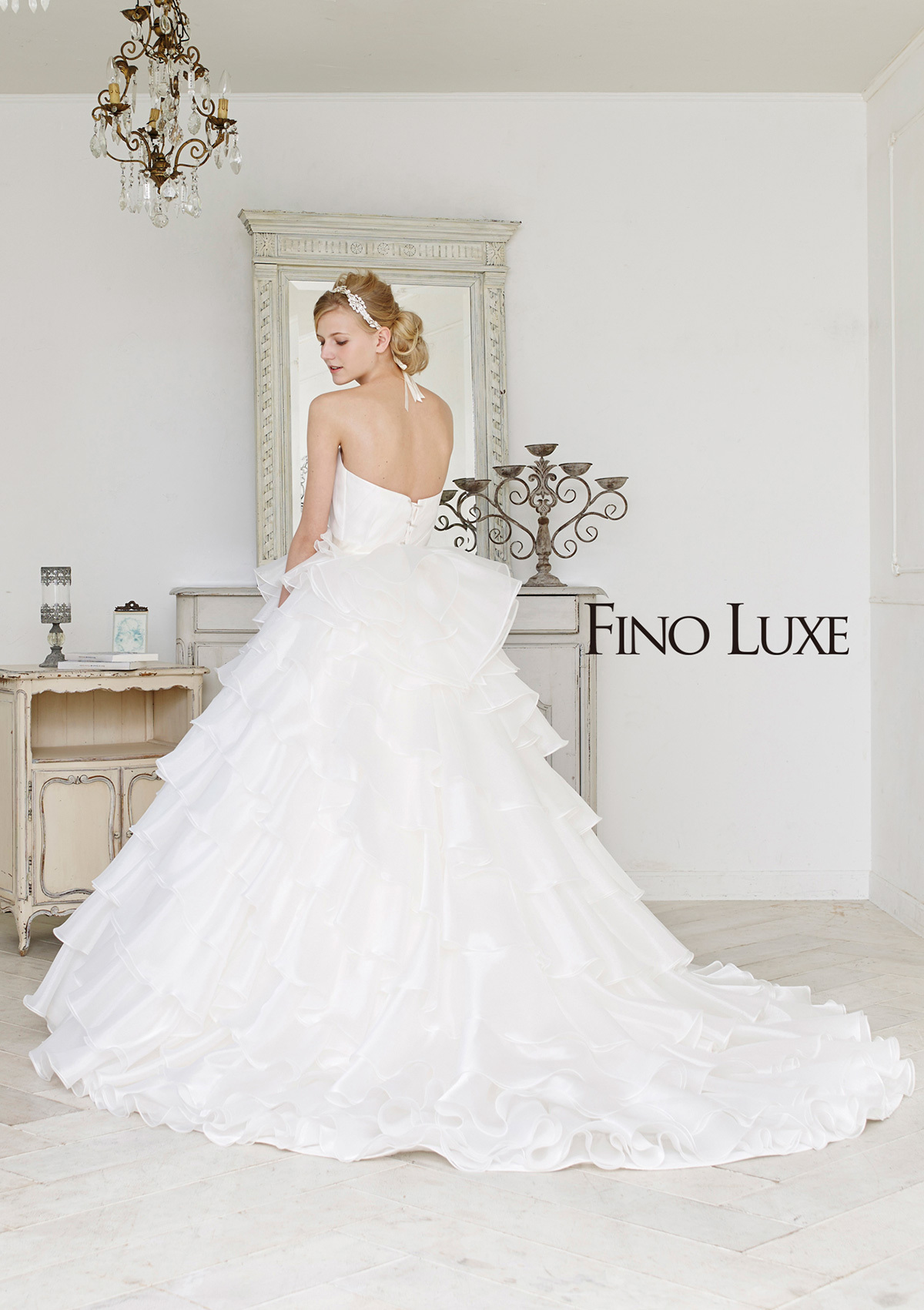 静岡市・富士市・沼津市のドレス専門店フィーノのウエディングドレス、フィーノリュクスFL-31の画像2