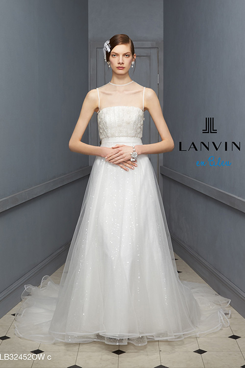 静岡市・富士市・沼津市のドレス専門店フィーノのウエディングドレス、ランバンLB-32452の画像