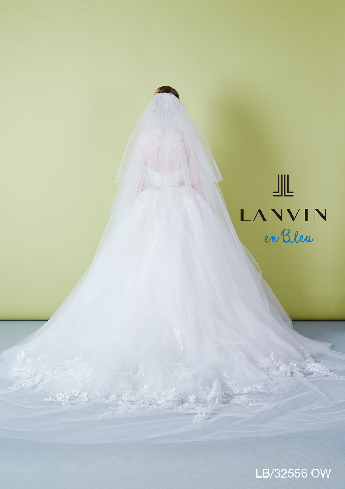 静岡市・富士市・沼津市のドレス専門店フィーノのウエディングドレス、ランバンLB-32556の画像2