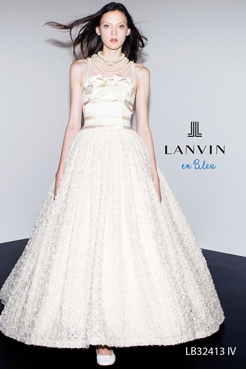 静岡市・富士市・沼津市のドレス専門店フィーノのウエディングドレス、ランバンLB-32413の画像